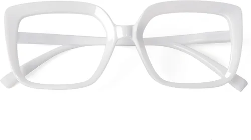 Vista 13 de Eyekepper Gafas de lectura para mujer, paquete de 4 lentes de lectura de marco grande, de gran tamaño Large Womens Eyewear, Square Ladies