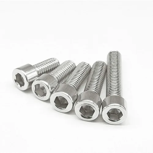 Vista 7 de 50 tornillos de cabeza hexagonal de acero inoxidable M3-0.020x0.197 in Pernos de cabeza hexagonal interior DIN 912