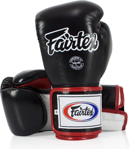 Vista 38 de Fairtex BGV9 Muay para boxeadores profesionales y entrenadores Guante de estilo mexicano para golpeadores duros Guantes MMA para artes marciales
