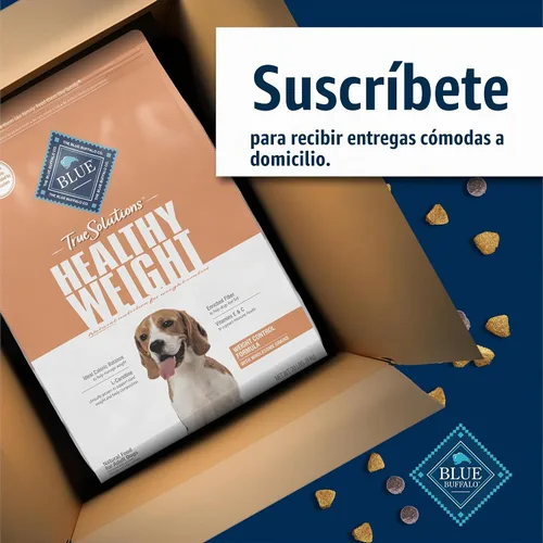 Vista 11 de Blue Buffalo True Solutions Alimento seco natural para control de peso para perros adultos, con pollo, bolsa de 4 libras