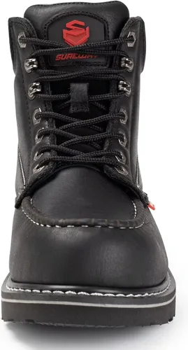 Vista 3 de SUREWAY Men's Heavy Duty Wedge Moc Toe Work Boots Soft/Composite/Steel Toe