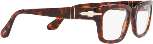 Vista 11 de Persol PO3301V - Marcos rectangulares para gafas graduadas, HavanaDemo Lens