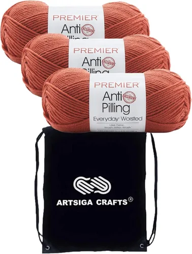 Vista 45 de Premier Yarns Antibolitas para todos los días Blancanieves 100-1 Dn100-1-Snow-White