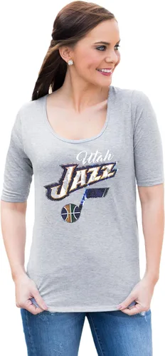 Vista 7 de Camiseta de media manga con logotipo de la NBA para mujer