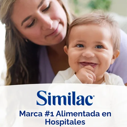 Vista 6 de Similac Advance Fórmula infantil con hierro, fórmula en polvo para bebés, lata de valor de 30.8 onzas