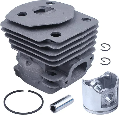 Vista 6 de Para Husqvarna 357 357XP 359 para motosierra, kit de cilindro de 1.850 in, 537157302, 537 15 73 02, 503283208, 503281614, 503281812, 537071201