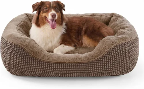 Vista 34 de Invenho - Camas para perros pequeños y medianos lavables, ortopédicas, calmantes, autocalentamiento, suaves, duraderas, con fondo antideslizante