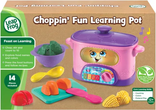 Vista 7 de LeapFrog Choppin' Fun - Olla de aprendizaje, color rosa
