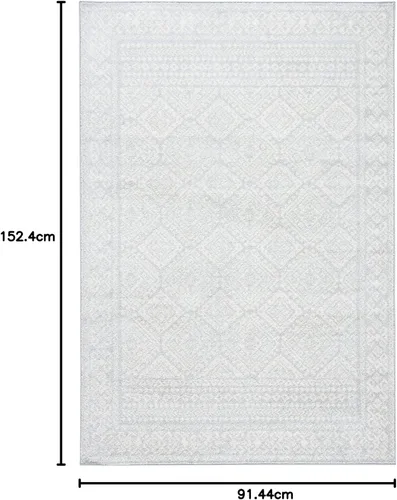 Vista 232 de Safavieh - Alfombra decorativa de la colección Tulum, modelo TUL264F, estilo marroquí, bohemio y desgastado, no suelta pelusa, para sala, vestíbulo