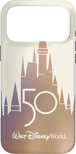 Vista 21 de Funda para iPhone 14 Pro Max Disney Walt Disney World 50 aniversario Castle