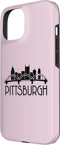 Vista 11 de iPhone 16 Pittsburgh Skyline 412 Steel City Case