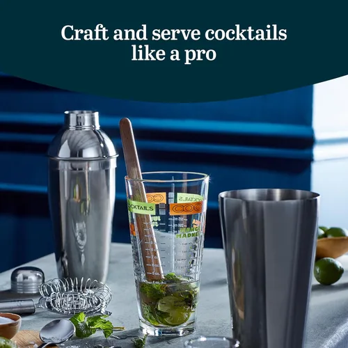 Vista 4 de Libbey Mixology Set de cóctel de 9 piezas