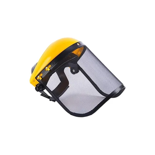 Vista 8 de Protector facial resistente a los impactos con diadema ajustable, protector transparente para trabajos metálicos y construcción, protector facial