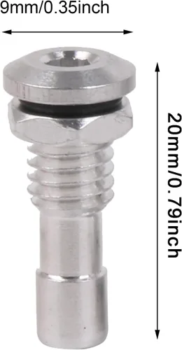 Vista 4 de Mxfans Válvula de agua de boquilla de salida 4X M6 Silver para RC Boat DIY Conexión