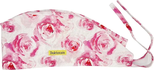 Vista 2 de Print Scrub Caps - Sombrero perfecto para enfermeras, médicos y EMTs..