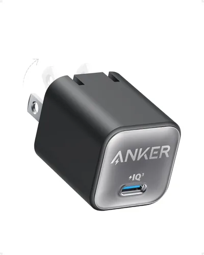 Vista 10 de Bloque de Carga USB C Anker Nano, Cargador Plegable de 30 W PIQ 3.0 de Carga Rápida para iPhone Serie 17/16, Galaxy, iPad, Compatible con MagSafe