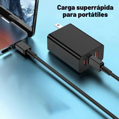 Vista 2 de Paquete de 2 cargadores súper rápidos USB-C de 65 W para Galaxy S26, bloque