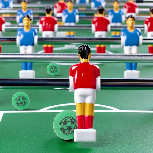 Vista 5 de GSE Games & Sports Expert Tamaño reglamentario 1.365 pulgadas de repuesto de futbolín, pelotas de fútbol oficiales de mesa de torneo, accesorios