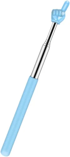 Vista 12 de Puntero retráctil para maestros de aula, puntero de mano extensible, palillo de lectura de mini dedo, forma de dedo para lectura de estudiantes