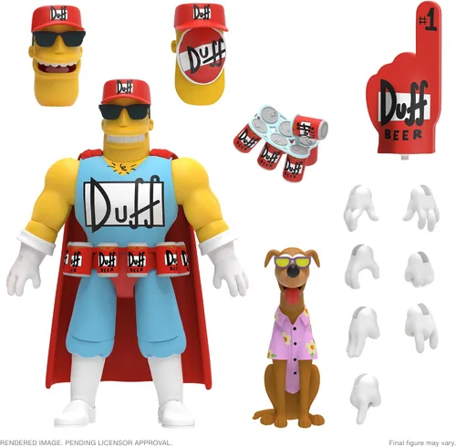 Vista 9 de Super7 Ultimates The Simpsons Bartman - Figura de acción de Los Simpson de 7 pulgadas con accesorios, colección clásica de programas de televisión