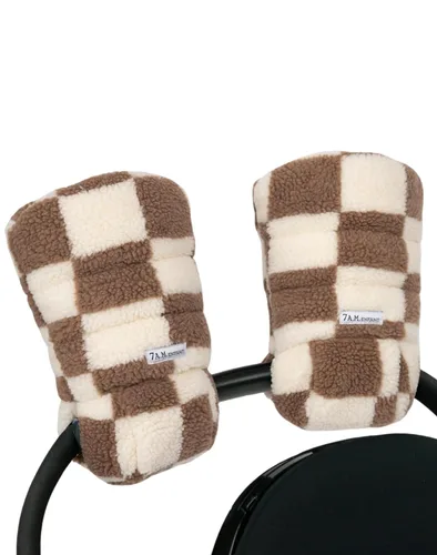 Vista 17 de 7AM Enfant Guantes Calentadores para Cochecito - Manoplas Anticongelantes para Cochecito para Manillares, Manguito Calentador de Manos Repelente al