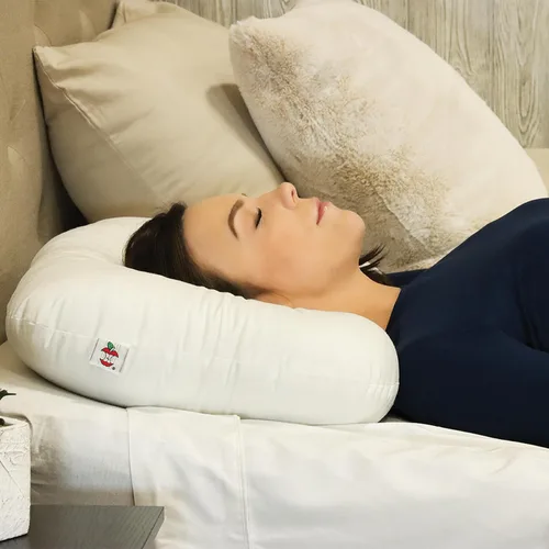 Vista 7 de Core Products Almohada Tri-Core tamaño mediano, firme y suave, paquete de cuidado del cuello