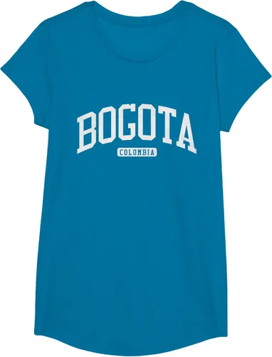 Vista 47 de Camiseta estilo universitario de Bogotá Colombia, Negro