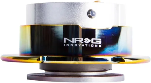 Vista 8 de NRG Innovations NRG-SRK-250NB-MC GEN 2.5 - Adaptador de liberación rápida para volante, 6 agujeros y patrones de pernos 6x70 y 6x74mm/Cuerpo azul