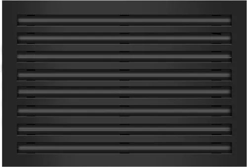 Vista 14 de BUILDMART - Cubierta de ventilación de CA moderna de 16 x 16 - Ventilación de aire blanca decorativa - Difusor de ranura lineal estándar - Rejilla