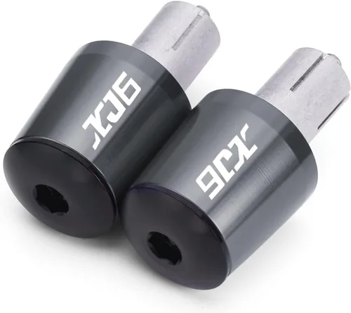 Vista 9 de Motorcycle CNC Motorcycle Handle Bar End Weight Handlebar Grips Cap Anti Vibration Silder Plug for XJ6 N / XJ6 Diversion Accessories Handle end Black