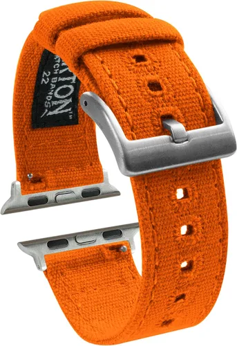 Vista 16 de BARTON WATCH BANDS - Bandas de reloj de lona compatibles con modelos de Apple Watch - 1, 2, 3, 4, 5, 6, 7, 8, 9, 10, SE, Ultra y Ultra 2 Available