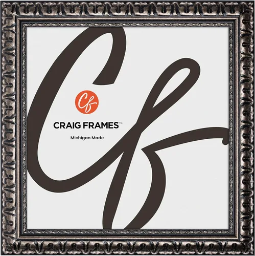 Vista 6 de Craig Frames Bravado Marco de fotos de bronce antiguo adornado, 4 x 6 pulgadas
