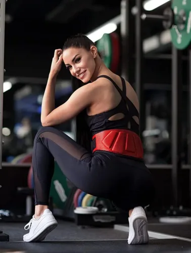 Vista 4 de Cinturón de entrenamiento para hombres y mujeres para levantamiento de pesas y entrenamiento cruzado Powerlifitng Cinturón de entrenamiento de pesas