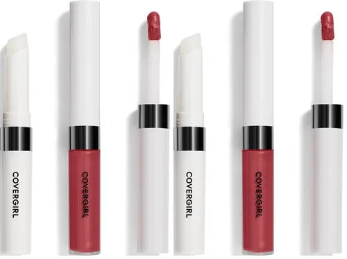 Vista 21 de COVERGIRL Outlast - Color de labios para todo el día con capa superior, 005 All-Star
