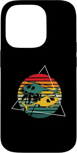 Vista 17 de Retro Helicopters Pilot Aviation Helicopter Case for iPhone 16