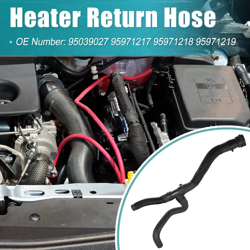 Vista 3 de X AUTOHAUX 95039027 Conjunto de manguera de salida del núcleo del calentador HVAC para Chevrolet Cruze 2011-2016 l LS LT 1.8L L4 - Manguera