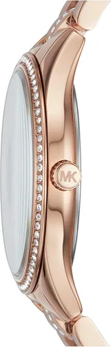 Vista 4 de Michael Kors Lauryn - Reloj de cuarzo con tres manos para mujer