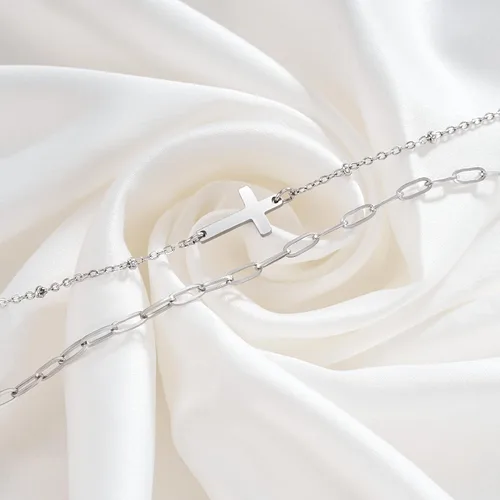 Vista 8 de Tarsus Pulsera de cruz para mujeres y hombres, regalos religiosos para mujeres y hombres, regalos cristianos para mujeres, amigos, familia