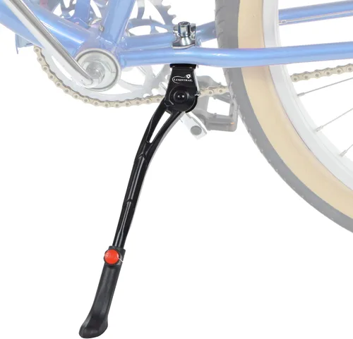Vista 7 de Lumintrail, soporte de montaje central para bicicleta, pie de apoyo, ajustable, aleación de aluminio, se adapta a 24"-28