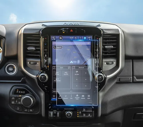 Vista 28 de SHAOHAO Protector de pantalla para Nissan Frontier 2023 2024, para camioneta Frontier S/SV 2022 2024, accesorios de pantalla táctil de 8 pulgadas