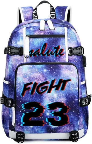Vista 19 de Basketball Player 23 Multifunction Backpack Travel Daypacks Fans Laptop Bag For Men Wome
