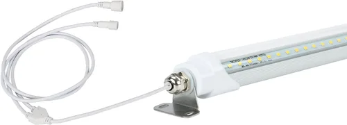 Vista 11 de Tubo de luz LED T8 de 4 pies para refrigerador, 18 W, 2520 lm, luz diurna blanca de 5000 K, luz diurna no regulable, luces LED para refrigerador o 1
