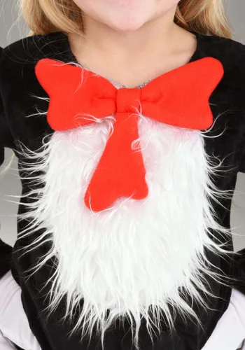 Vista 3 de Disfraz de El Gato Ensombrerado para Niños Pequeños Multicolor