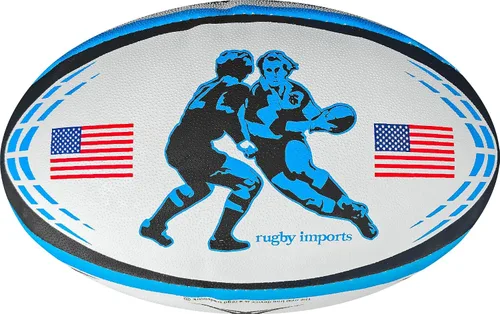 Vista 4 de Rugby Imports Gilbert G-TR4000 - Pelota de rugby para entrenamiento, talla 5