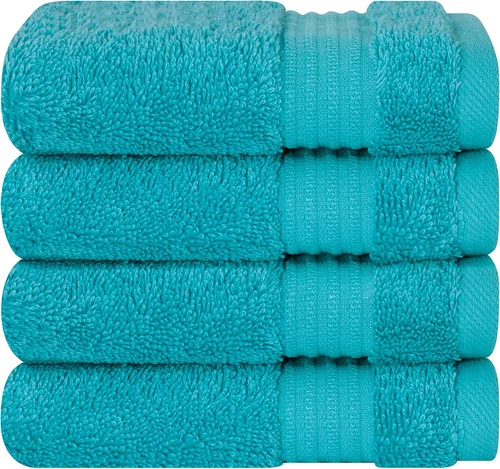 Vista 103 de Cotton Paradise Juego de 2 toallas turcas de 100 % algodón, suaves, absorbentes, de secado rápido, juego de 2 toallas de baño de 35 x 70 pulgadas