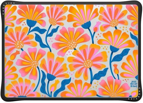 Vista 92 de CASETiFY Impact - Funda para MacBook Air de 13 pulgadas (M1/Intel) [esquinas de impacto acolchadas/resistente a los arañazos/agarre antideslizante]