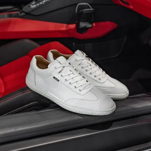 Vista 40 de Piloti Zapatos de conducción para hombre, zapatos deportivos de gamuza italiana Shift para hombre