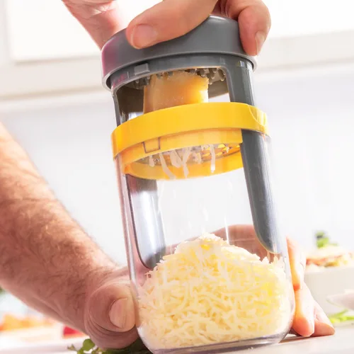 Vista 8 de Cortador de Verduras en Espiral y Rallador con Recetas Vigizer InnovaGoods