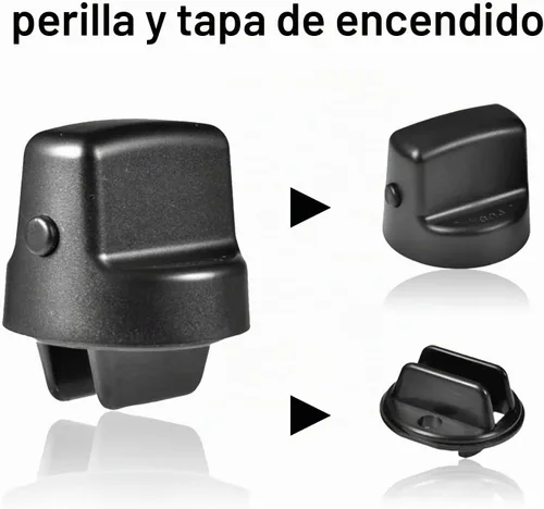 Vista 3 de Perilla de llave de encendido Compatible con botón de presión y giro para Mazda CX-9 2007-2015, Mazda 6 2006-2007, CX7 2007-2011 Reemplaza