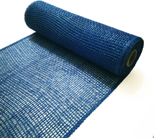 Vista 10 de Malla de arpillera de poliéster de 10 pulgadas de malla Deco de 10 pulgadas Rolls Liquidación de arpillera 5 yardas (negro)